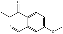 5-Methoxy-2-propionylbenzaldehyde Structure