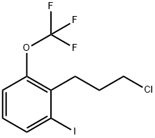 1-(3-Chloropropyl)-2-iodo-6-(trifluoromethoxy)benzene Structure