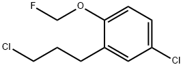 1-Chloro-3-(3-chloropropyl)-4-(fluoromethoxy)benzene Structure