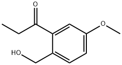 4-Methoxy-2-propionylbenzylalcohol Structure