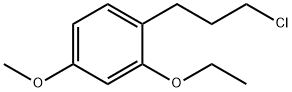 4-(3-Chloropropyl)-3-ethoxyanisole Structure