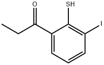 1-(3-Iodo-2-mercaptophenyl)propan-1-one Structure