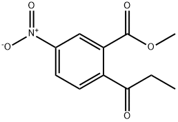 Methyl 5-nitro-2-propionylbenzoate Structure