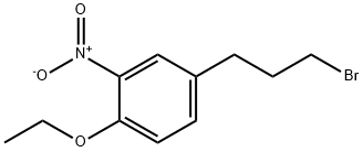 1-(3-Bromopropyl)-4-ethoxy-3-nitrobenzene Structure