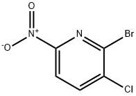 Pyridine, 2-bromo-3-chloro-6-nitro- Structure