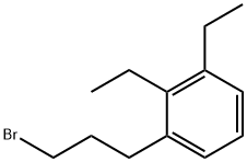 2,3-Diethyl(3-bromopropyl)benzene Structure