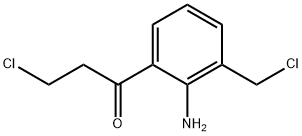 1-(2-Amino-3-(chloromethyl)phenyl)-3-chloropropan-1-one Structure