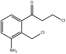 1-(3-Amino-2-(chloromethyl)phenyl)-3-chloropropan-1-one Structure