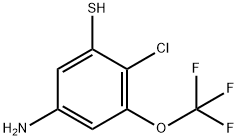 5-Amino-2-chloro-3-(trifluoromethoxy)thiophenol Structure