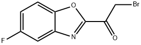 Ethanone, 2-bromo-1-(5-fluoro-2-benzoxazolyl)- Structure