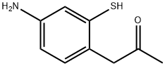 1-(4-Amino-2-mercaptophenyl)propan-2-one Structure