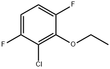 Benzene, 2-chloro-3-ethoxy-1,4-difluoro- 구조식 이미지