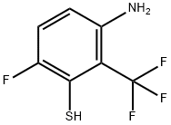 3-Amino-6-fluoro-2-(trifluoromethyl)thiophenol Structure