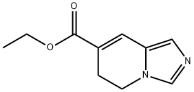 Imidazo[1,5-a]pyridine-7-carboxylic acid, 5,6-dihydro-, ethyl ester Structure