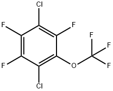 1,4-Dichloro-2,3,5-trifluoro-6-(trifluoromethoxy)benzene Structure