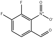 3,4-Difluoro-2-nitrobenzaldehyde 구조식 이미지