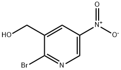3-Pyridinemethanol, 2-bromo-5-nitro- Structure
