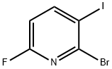 2-bromo-6-fluoro-3-iodopyridine Structure