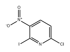 Pyridine, 6-chloro-2-iodo-3-nitro- 구조식 이미지