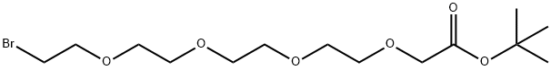 Bromo-PEG4-CH2COOtBu 구조식 이미지