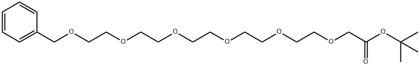 Benzyl-PEG6-CH2CO2tBu 구조식 이미지