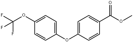 methyl 4-(4-(trifluoromethoxy)phenoxy)benzoate Structure