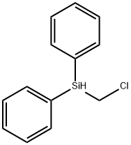 Benzene, 1,1'-[(chloromethyl)silylene]bis- 구조식 이미지