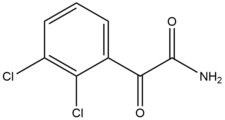 Benzeneacetamide, 2,3-dichloro-α-oxo- Structure