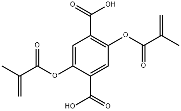 2,5-Bis(methacryloyloxy)terephthalic acid Structure