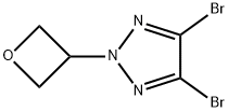 2H-1,2,3-Triazole, 4,5-dibromo-2-(3-oxetanyl)- 구조식 이미지