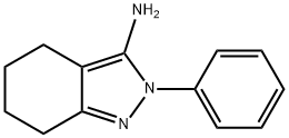 2H-Indazol-3-amine, 4,5,6,7-tetrahydro-2-phenyl- Structure