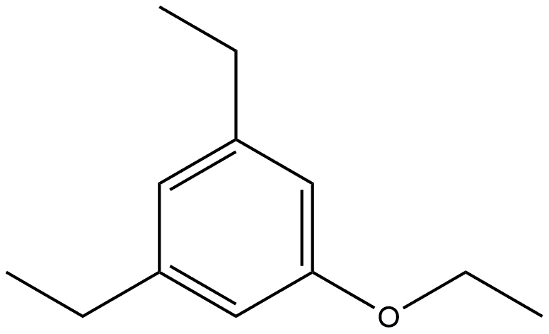 1-Ethoxy-3,5-diethylbenzene Structure