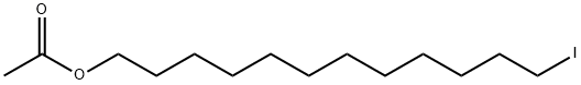 12-iodododecyl acetate Structure