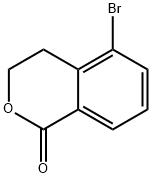 1H-2-Benzopyran-1-one, 5-bromo-3,4-dihydro- 구조식 이미지