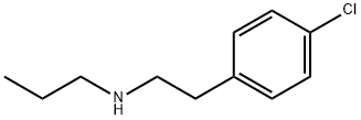 Benzeneethanamine, 4-chloro-N-propyl- Structure