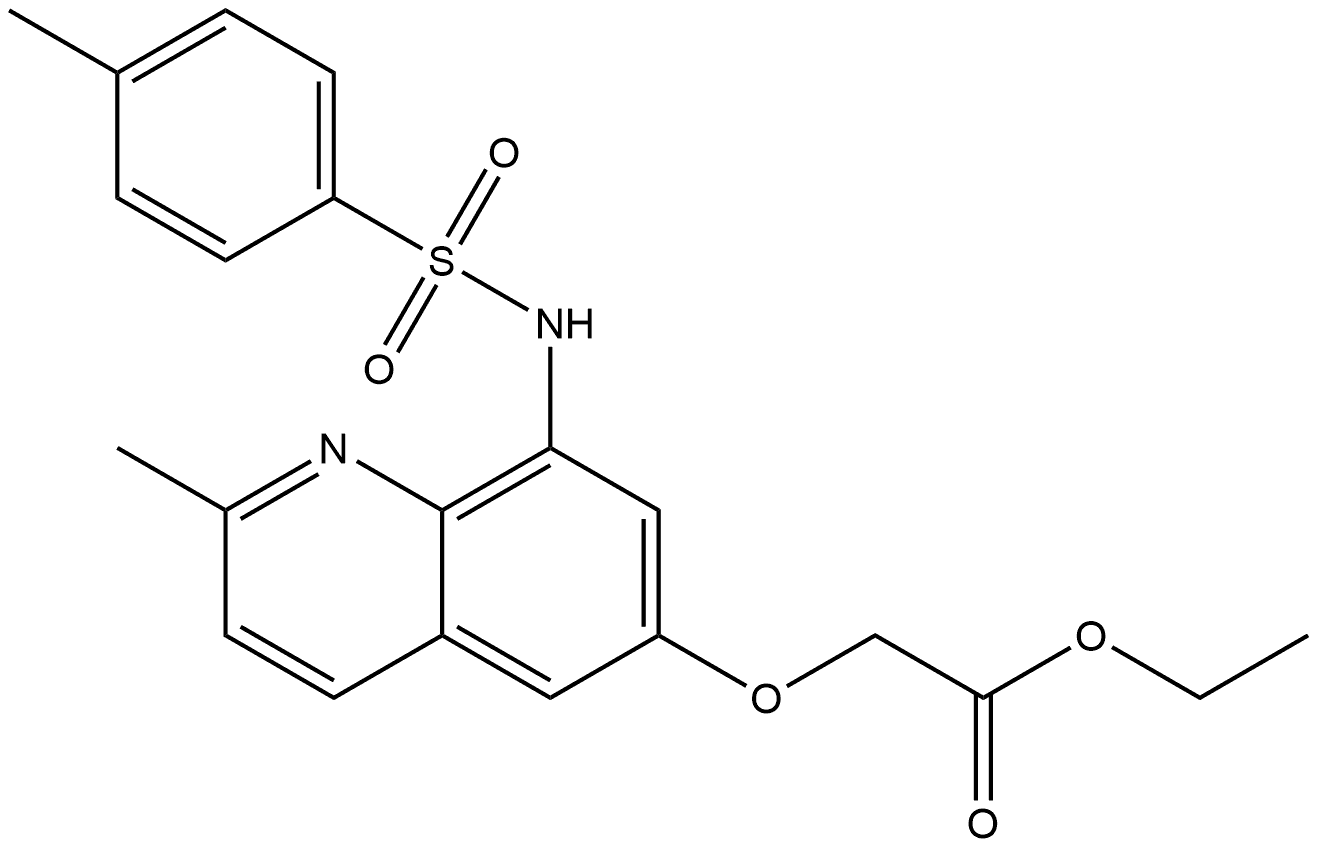 Zinquin Ethyl Ester 구조식 이미지