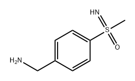 Benzenemethanamine, 4-(S-methylsulfonimidoyl)- Structure