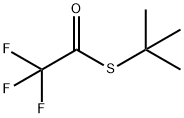 Ethanethioic acid, 2,2,2-trifluoro-, S-(1,1-dimethylethyl) ester 구조식 이미지
