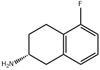 (R)-5-Fluoro-1,2,3,4-tetrahydro-naphthalen-2-ylamine Structure