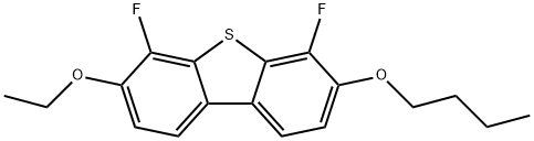 Dibenzothiophene, 3-butoxy-7-ethoxy-4,6-difluoro- Structure