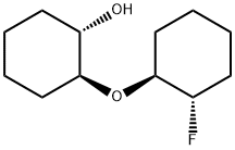 Cyclohexanol, 2-[[(1S,2S)-2-fluorocyclohexyl]oxy]-, (1S,2S)- Structure