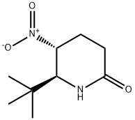 trans-6-tert-butyl-5-nitropiperidin-2-one Structure