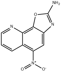 5-nitro-[1,3]oxazolo[4,5-h]quinolin-2-amine Structure