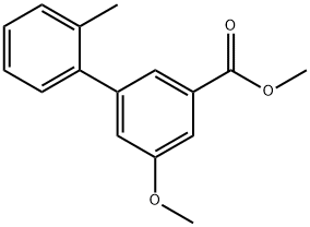 methyl 3-methoxy-5-(2-methylphenyl)benzoate Structure