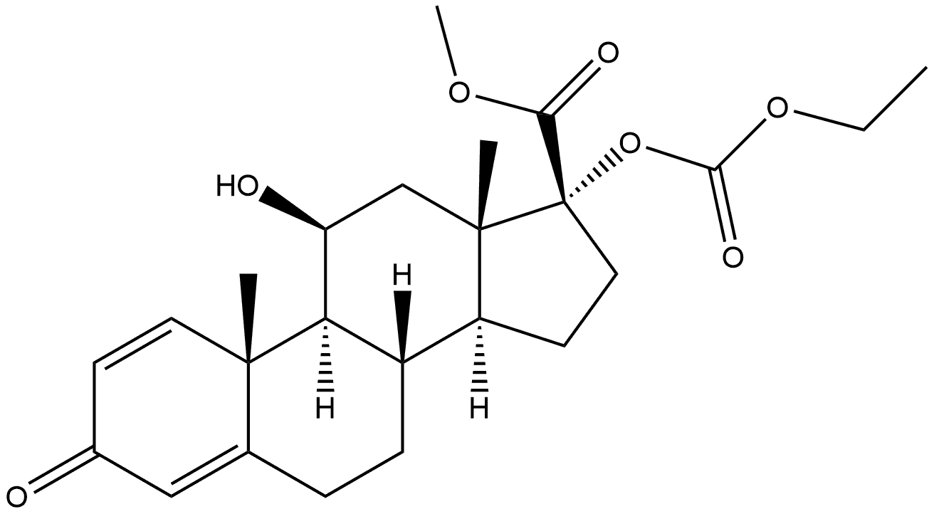 Loteprednol Impurity 7 Structure