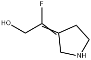 2-fluoro-2-(pyrrolidin-3-ylidene)ethan-1-ol Structure