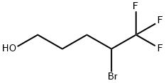 1-Pentanol, 4-bromo-5,5,5-trifluoro- Structure