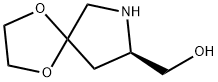 1,4-Dioxa-7-azaspiro[4.4]nonane-8-methanol, (8R)- 구조식 이미지