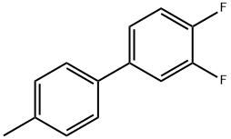 3,4-Difluoro-4'-methyl-1,1'-biphenyl Structure