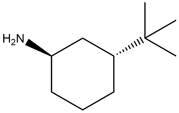 (1R, 3R)-3-tert-Butyl-cyclohexylamine Structure